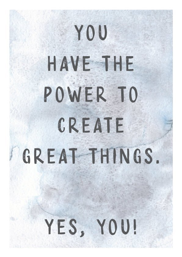 Plakát You have the power to create