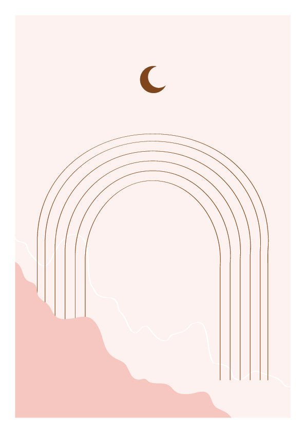 Set Pink abstract
